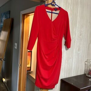 NYD sexy red dress, shapewear built in. Size 2